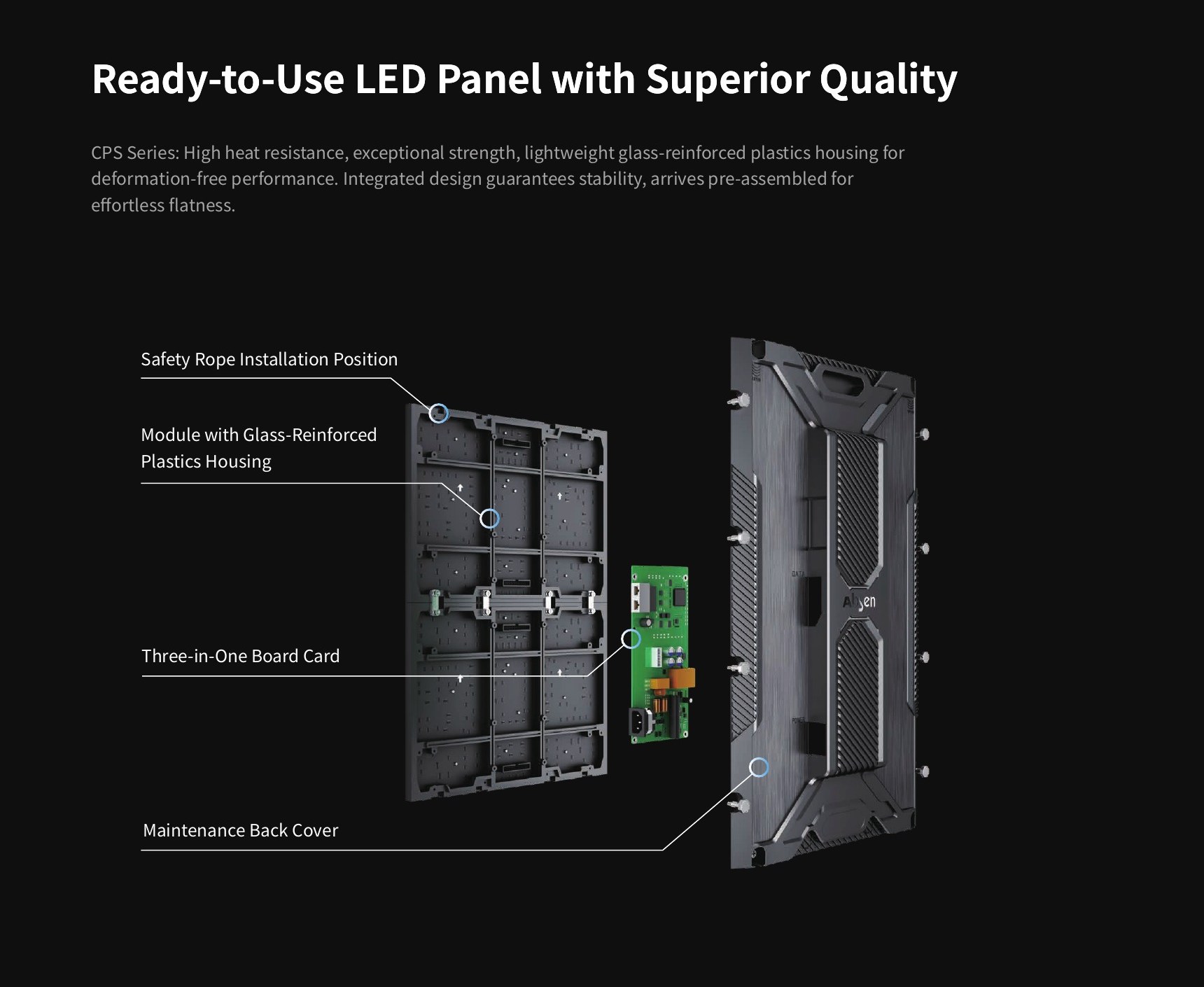 Ready-to-use. Out of the box.